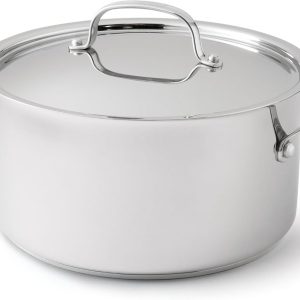 Cuisinart 744-24 Chef's Classic Stainless Stockpot with Cover, 6-Quart,Silver